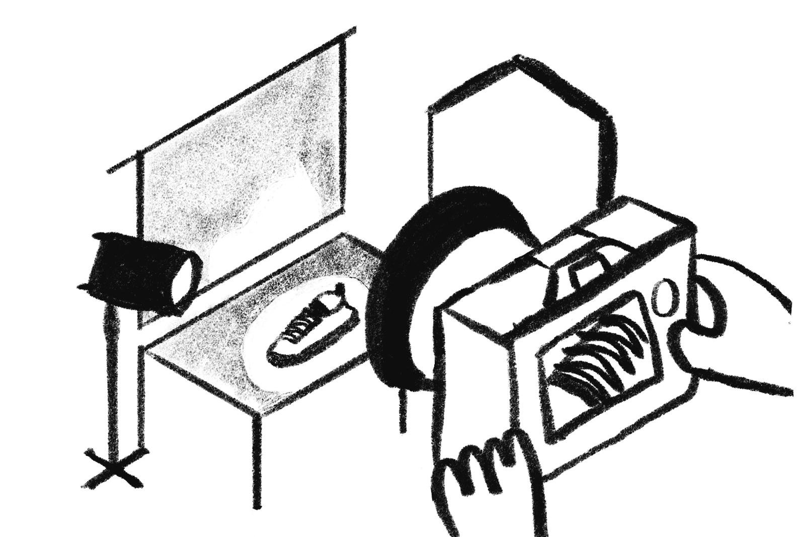 Illustration d'un site web consulté sur ordinateur