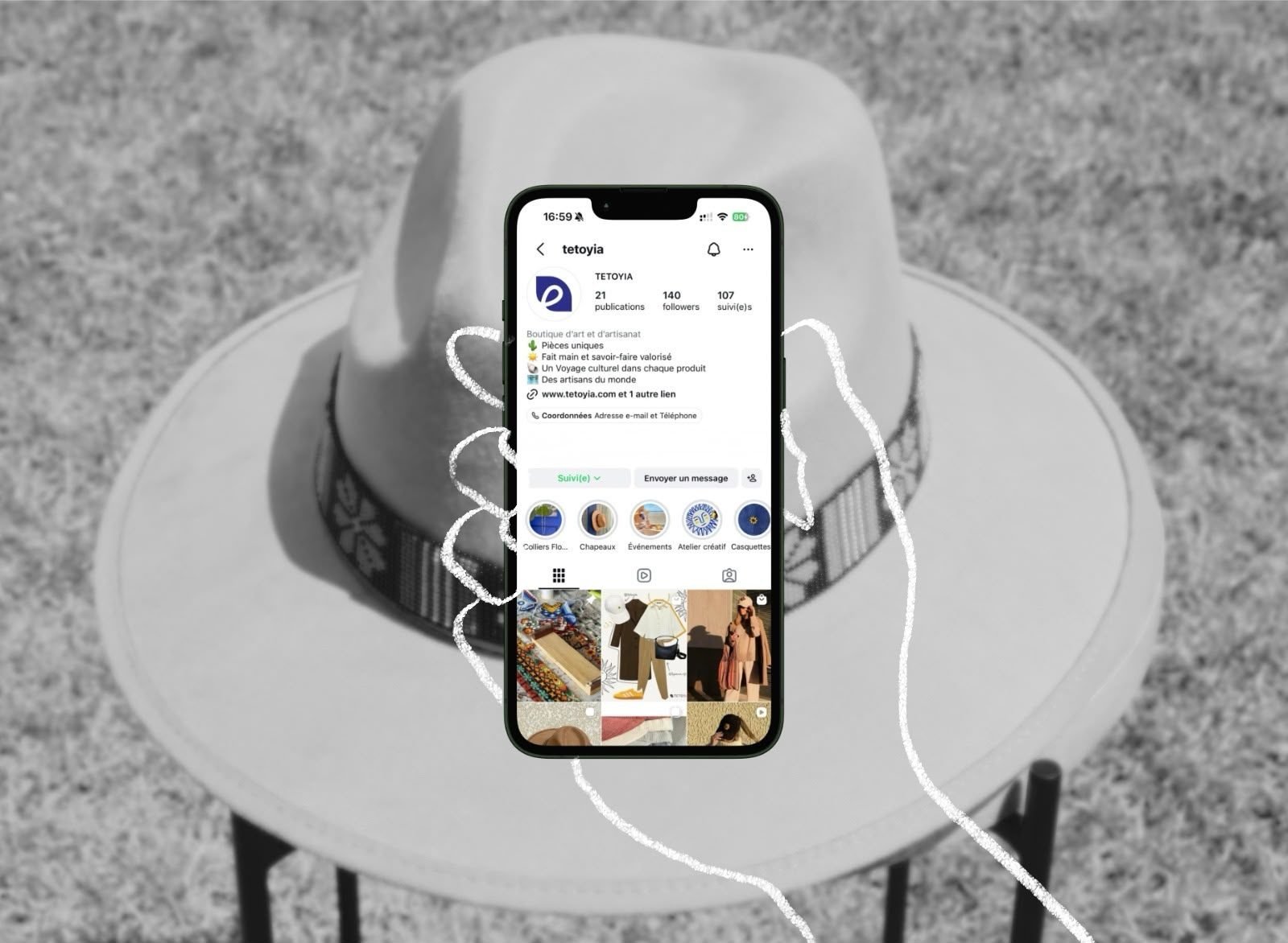 Tetoyia · Branding & réseaux sociaux